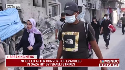 NBC: Reports that Israel bombed civilians fleeing Gaza