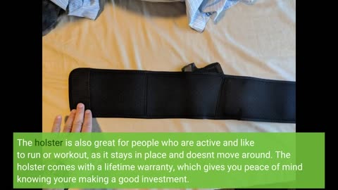 Customer Comments: Belly Band Holster for Men and Women - Gun Holster by ComfortTac, Fits Smith...