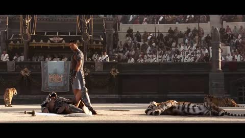 Gladiator Full Fight Maximus vs Tigris of Gaul, 8k film editing, Parliament cinema Club,