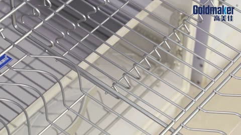 Organize Your Kitchen in Style! Get the pull cabinet basket today!