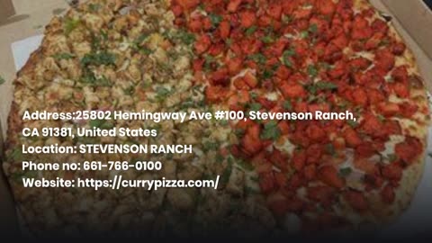 Craving Perfection: Curry Pizza Company Delivers Stevenson Ranch's Finest Pizza.