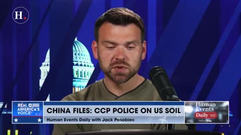 Jack Posobiec: Chinese Communist Party (CCP) police operating on American soil.