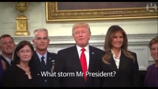 What storm Mr. President?