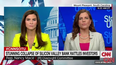 Rep. Nancy Mace says she does not support a bailout of Silicon Valley Bank at this time