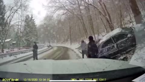 Truck crash in PA - Dashcam Clip Of The Day #106