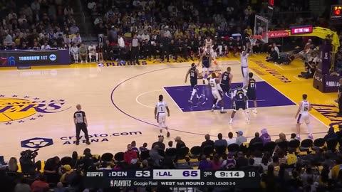 Los Angeles Lakers vs Denver Nuggets Game 4 Full Highlights | 2024 WCR1