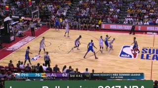 Lonzo Ball during 2017 NBA Summer League #nba #basketball #lonzoball #losangeleslakers