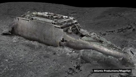 Researchers complete first full 3D render of Titanic