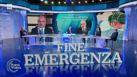 Giorgio Palù (AIFA) - RAI 1 - Porta a Porta del 10.05.2023