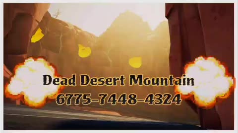 Introducing "Dead Desert Mountain" [6775-7448-4324]