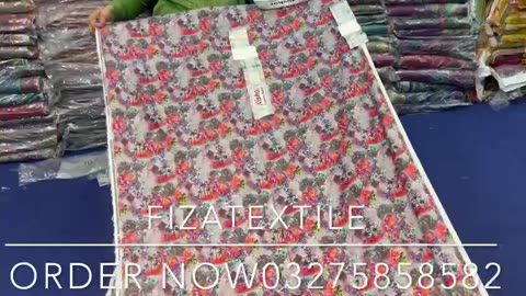 Fiza textile repesents exclusive collection