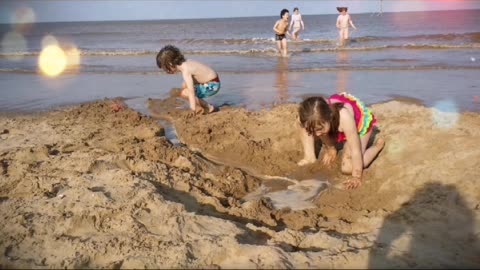 April 2017 Mablethorpe beach & lake part 1