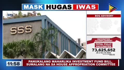 Panukalang Maharlika Investment Fund, sumalang na sa House Appropriations Committee