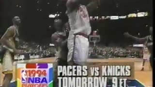 May 31, 1994 - Promo for Pacers-Knicks Game 5 of Eastern Conference Finals