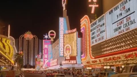 Fremont Street, Downtown Las Vegas in 1987 😲