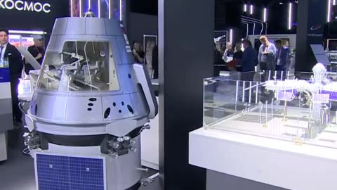 Mockup of Russia’s proposed new space station was presented by the country's space agency,