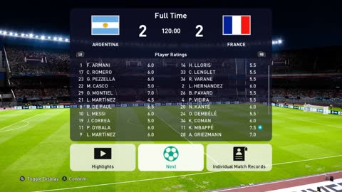 Argentina 2 - 2 France | Goals & Highlights