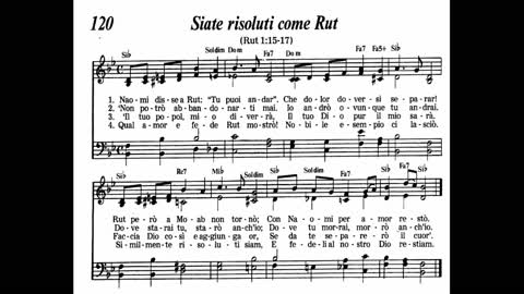 Siate risoluti come Rut (canzone 120 da Cantate lodi a Geova)