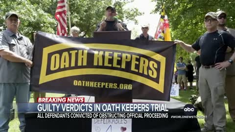 Jury reaches a verdict in Oath Keepers Jan. 6 trial