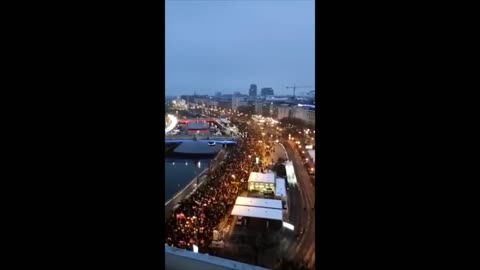 BREAKING! Austrias Largest Ever Protest In History Light Up The Streets