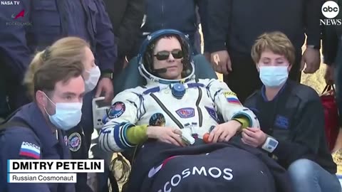 NASA astronaut breaks record for time spent in space upon returning to Earth ... ABC News