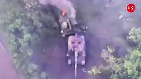 Ukrainian troops destroy Russian self-propelled howitzer Msta-S and several other equipment