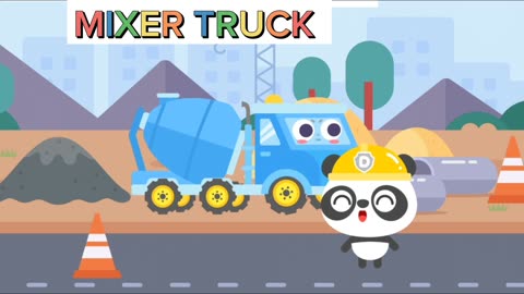 CRANE And MIXER TRUCK -How it works and functions.