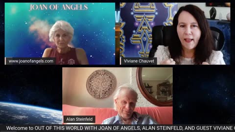 Conversation with a real ET - Arcturian, Viviane Chauvet on Out of this World with Alan & Joan