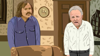 Archie Bunker & The Meathead Discuss A Jim Croce Song