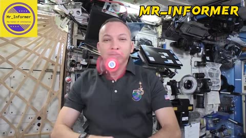 Fidget spinner spinning in space_ By Nasa Feel It