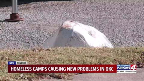 Homeless camps cause concern