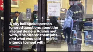 NY Mayor Eric Adam’s “Breaks Bread” with Burger King Drug Dealers 🤦🏻‍♂️