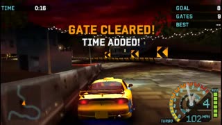 NFS Underground Rivals - Nitrous Run Event 5 Bronze Difficulty Pt 1(PPSSP HD)