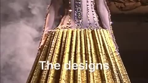 The designer vs designs ✨#runway #guopei