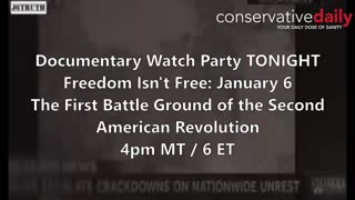 4pm MT / 6 ET: Watch Party with Jake Lang - Freedom Isn't Free: The First Battle of The Second American Revolution