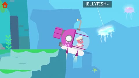 Dinosaur Submarine 🤿 - Exploration Games For Sea Curious Children | Kids Learning | Yateland