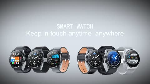 For Dropshipping : For Huawei Xiaomi NFC Smart Watch Men GT3 Pro AMOLED 390*390HD Screen Heart Rate