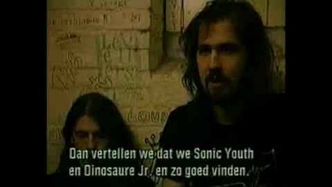 Nirvana Interview - Paradiso Amsterdam The Netherlands 1991