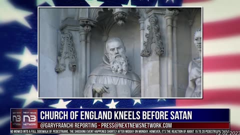 Church of England Kneels Before Satan, Throws Bible Out The Window - 02.12.2023