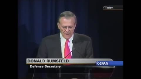 Donald Rumsfeld On September 10, 2001: $2.3 Trillion Dollars Missing