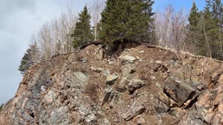 Bear River Turn Off From A 101 Highway In Digby County NS