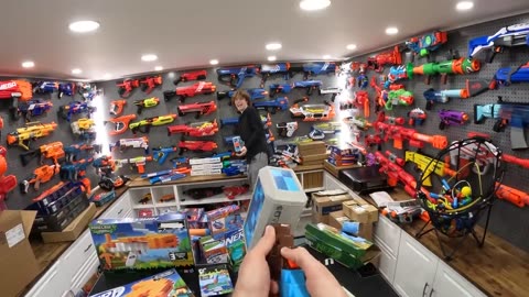 Nerf Minecraft guns!