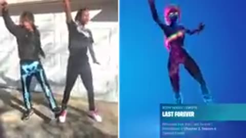 FORTNITE DANCERS IN REAL LIFE