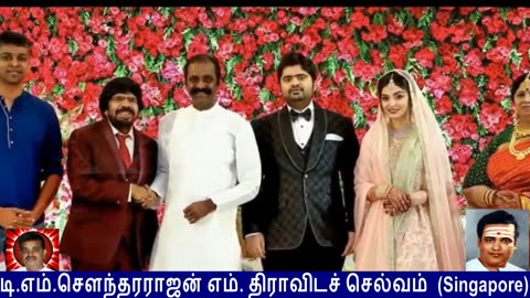 Kuralarasan Wedding 29-04-2019 Reception Photos & T M Soundararajan Legend