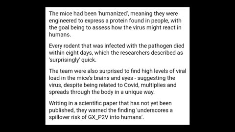 NEW COVID VIRUS CREATED WITH 100% KILL RATE!!!