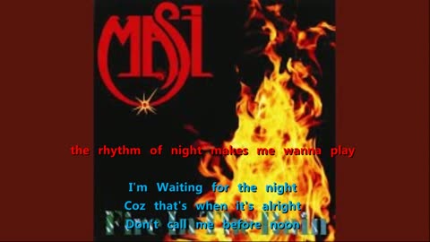 Masi - Waiting For the Night {don't call me before karaoke}