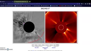 Solar Tsunami X2.28 Flare 02-18-23