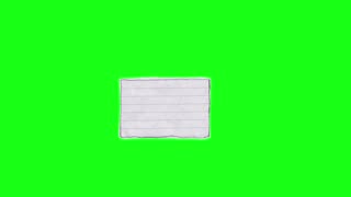 Exploding Notebook Paper Title Effect Paper Cutout Animation COPYRIGHT AND ROYALTY FREE
