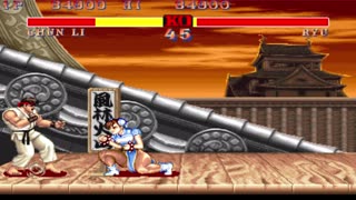 Chun Li vs Ryu