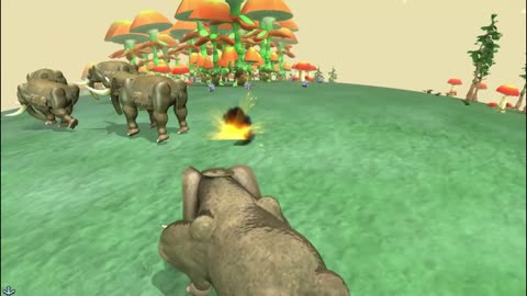 African Elephant vs American Mastodon | SPORE